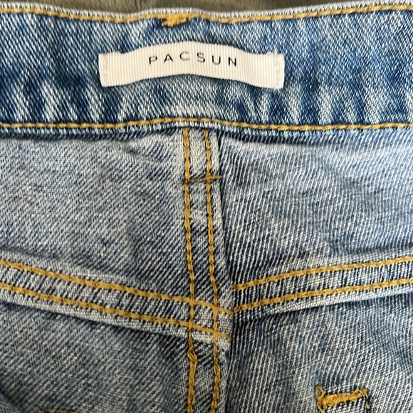 PacSun High Rise Blue Jeans - Picture 3 of 10